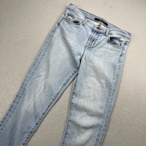 J Brand Skinny Jeans Light Wash Blue Size 26 Y2K Denim Slim Fit